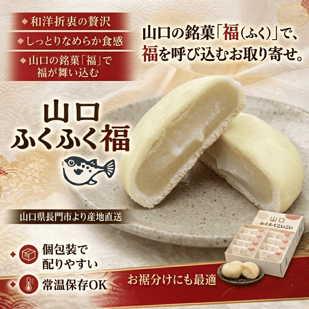 山口銘菓 ふくふくこいこい