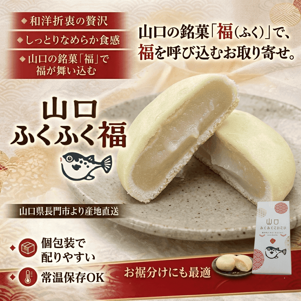 山口銘菓 ふくふくこいこい
