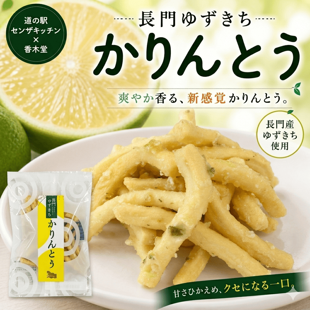 長門ゆずきちかりんとう